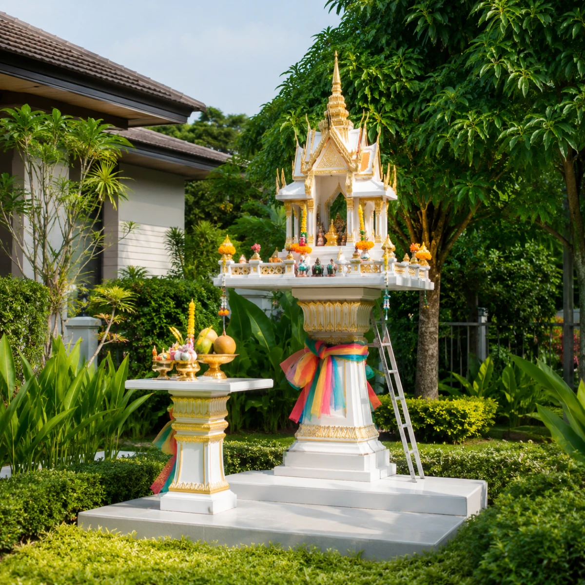 ศาลพระภูมิควรหันหน้าไปทางไหน