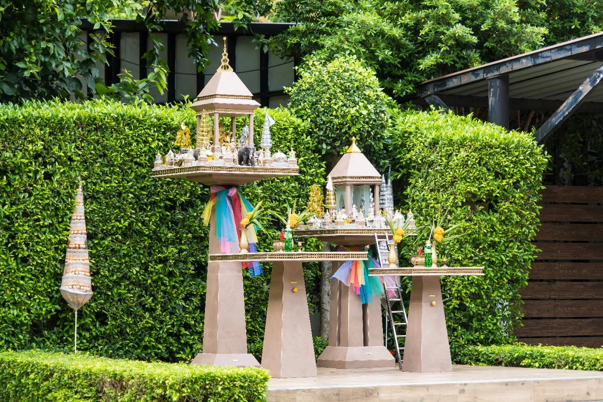 ศาลพระภูมิ โมเดิร์น ราคาถูก สวยงามทนแดดทนฝนเข้ากับบ้านยุคใหม่ เมืองราชศาลพระภูมิ